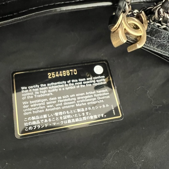 Chanel medium black gabrielle bag - Picture 12 of 14